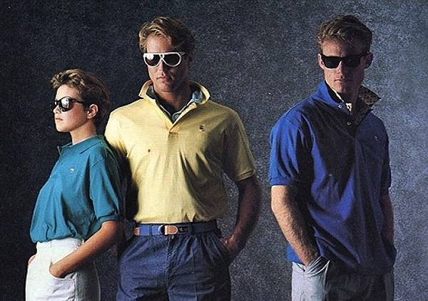 los 80's: apple hacía ropa modernos
