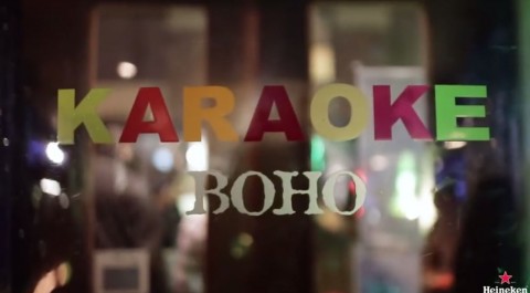 carol karaoke, la acción de heineken en directo que retransmitía tu actuación a miles de personas01