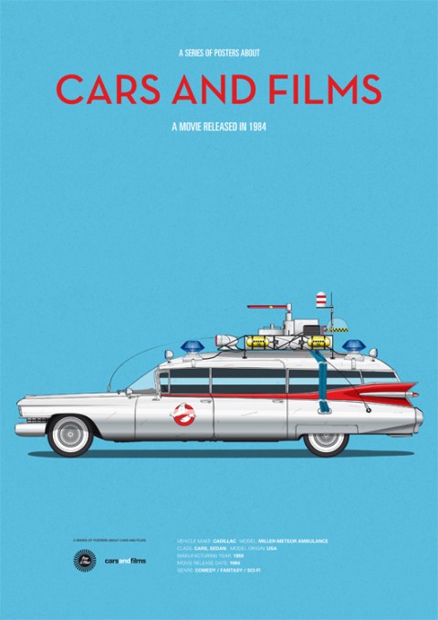 cars and films cazafantasmas