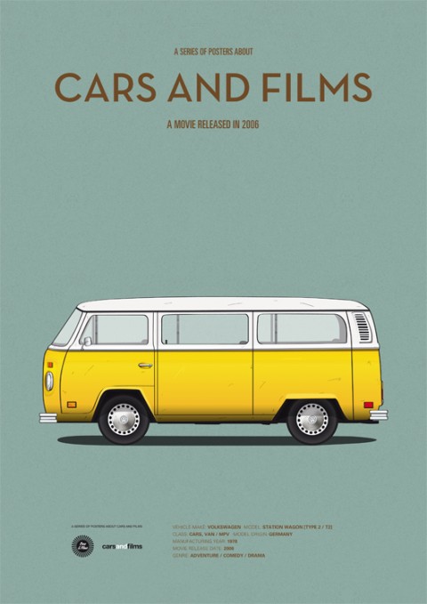 cars and films pequeña miss sunshine