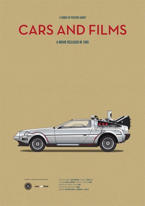 cars and films regreso al futuro