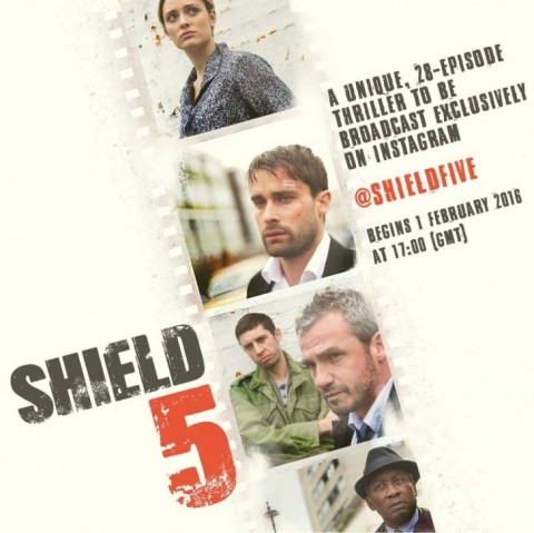 cartel de shield 5, la serie que solo puedes ver en instagram